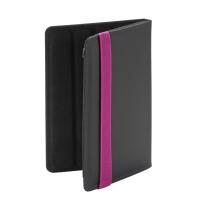 Ziron LY015 funda para tablet 20,3 cm (8'') Folio Negro, Púrpura