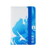 Ziron ZR112 funda para tablet 20,3 cm (8'') Folio Azul, Blanco