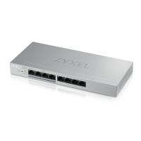 Zyxel GS1200-8HP-EU switch Gestionado L2 Gigabit Ethernet (10/100/1000) Energía sobre Ethernet (PoE) Gris
