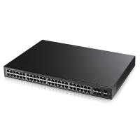 Zyxel GS1920-48HP Gestionado L2 Gigabit Ethernet (10/100/1000) Energía sobre Ethernet (PoE) 1U Negro