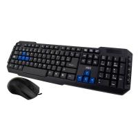 3GO COMBODRILE2 clavier Souris incluse Bureau USB Noir