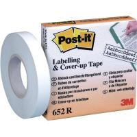 3M Post-it 652R étiquette auto-collante Blanc