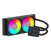 ABYSM Oceanic Tide 240 ARGB Processeur Refroidisseur de liquide tout-en-un 12 cm Noir 1 pièce(s)