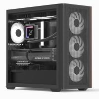 Aerocool D301A Mini Tower Noir, Bois
