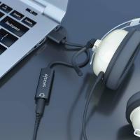 AISENS A106-0770 changeur de genre de câble USB-A 3.5 mm Noir, voir l’image 4 sur 4