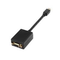 AISENS A125-0135 câble vidéo et adaptateur 0,15 m Mini DisplayPort VGA Noir