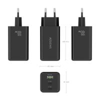 AISENS ASCH-100W3P052-BK chargeur d'appareils mobiles Universel Noir Secteur Charge rapide Intérieure, voir l’image 11 sur 14