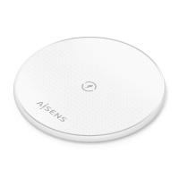 AISENS ASCH-15W1WC057-W chargeur d'appareils mobiles Smartphone Blanc USB Recharge sans fil Intérieure