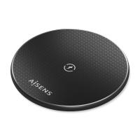 AISENS ASCH-15W1WC058-BK chargeur d'appareils mobiles Smartphone Noir USB Recharge sans fil Intérieure