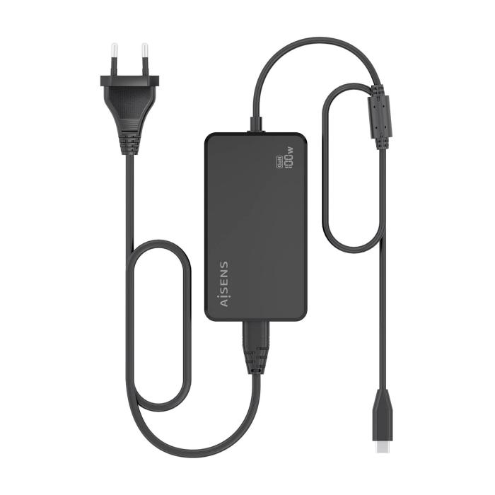 AISENS ASCH-1PD100D070-BK adaptateur de puissance & onduleur Intérieure 100 W Noir — image 4 sur 14