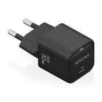 AISENS ASCH-30W1P019-BK chargeur d'appareils mobiles Universel Noir Secteur Charge rapide Intérieure