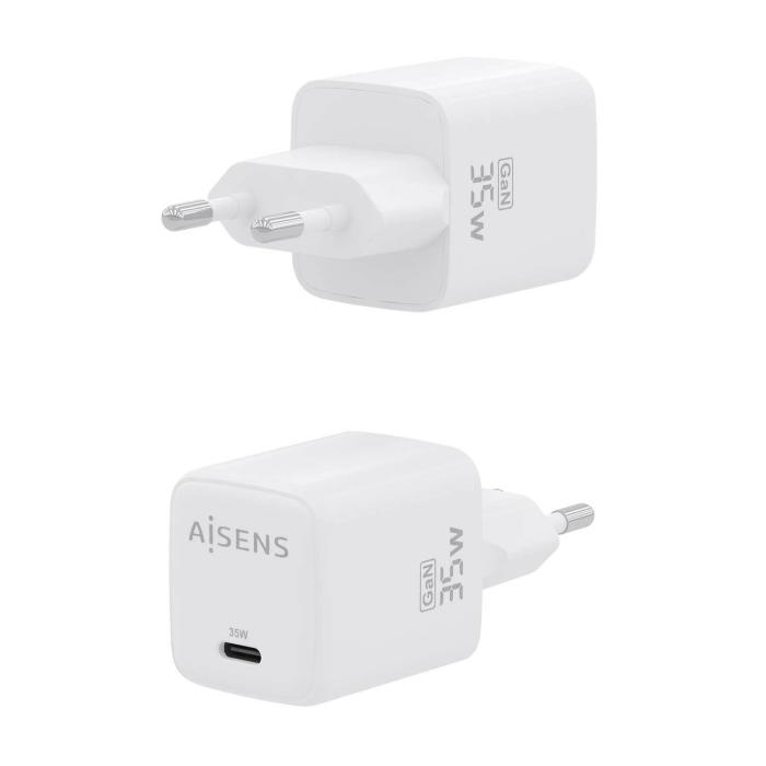 AISENS ASCH-35W1P016-W chargeur d'appareils mobiles Universel Blanc Secteur Charge rapide Intérieure — image 3 sur 6