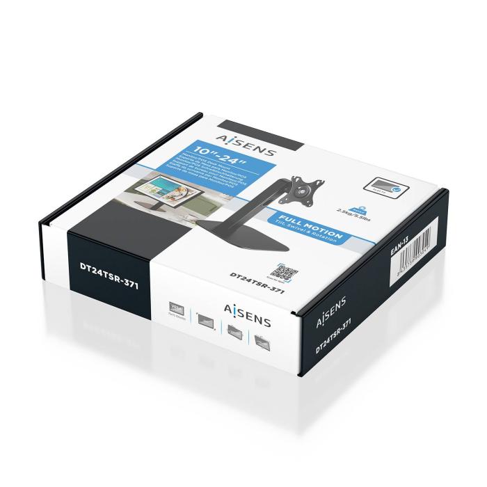AISENS DT24TSR-371 support pour téléviseur 61 cm (24'') Noir — image 6 sur 14