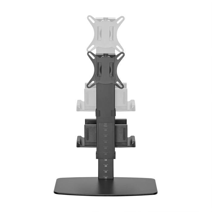 AISENS DT32TSR-165 support d'écran plat pour bureau 81,3 cm (32'') Noir — image 2 sur 7