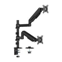 AISENS DT32TSR-453 support d'écran plat pour bureau 81,3 cm (32'') Noir, voir l’image 1 sur 14