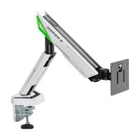 AISENS DT49TSR-343 support d'écran plat pour bureau 124,5 cm (49'') Noir, Blanc, voir l’image 3 sur 7