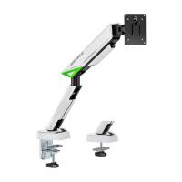 AISENS DT49TSR-343 support d'écran plat pour bureau 124,5 cm (49'') Noir, Blanc