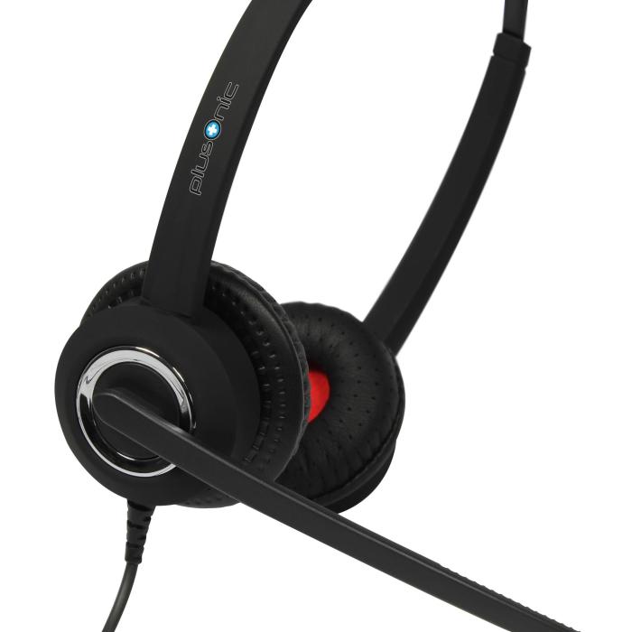 ALLNET 6337-10.2P_BBB casque Avec fil Arceau Bureau/Centre d'appels Noir — image 9 sur 10