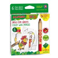 Alpino AL002006 crayon de couleur Multicolore 6 pièce(s)