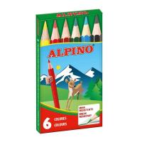 Alpino AL010651 crayon de couleur Multicolore 6 pièce(s)