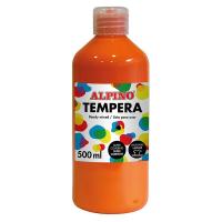 Alpino DM010172 peintures en détrempe 500 ml Bouteille Orange