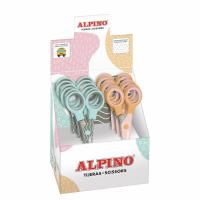 Alpino PT0051 ciseaux à bouts ronds Ciseaux d'office Découpe droite Multicolore