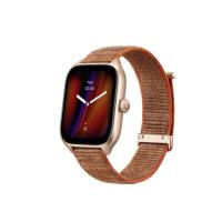 Amazfit GTS 4 4,45 cm (1.75'') AMOLED 43 mm Numérique 390 x 450 pixels Écran tactile Marron GPS (satellite)