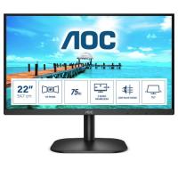 AOC B2 22B2H/EU LED display 54,6 cm (21.5'') 1920 x 1080 pixels Full HD Noir