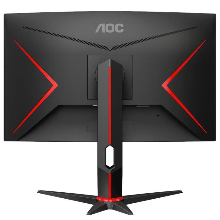 AOC G2 CQ27G2U/BK écran plat de PC 68,6 cm (27'') 2560 x 1440 pixels Quad HD LED Noir, Rouge — image 2 sur 24
