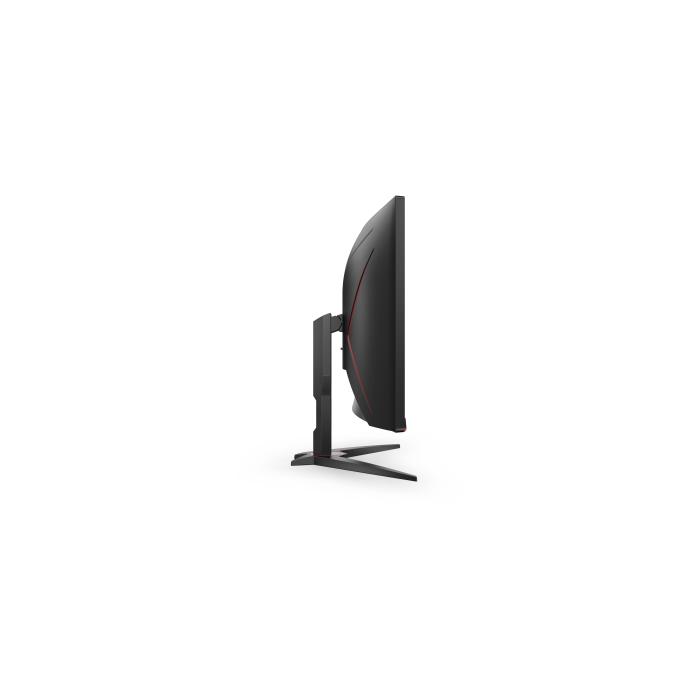AOC G2 CU34G2XE/BK LED display 86,4 cm (34'') 3440 x 1440 pixels Wide Quad HD LCD Noir, Rouge — image 7 sur 11