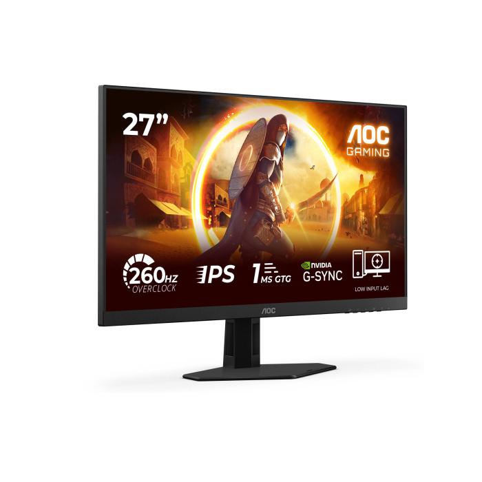AOC G4 27G4ZREP écran plat de PC 68,6 cm (27'') 1920 x 1080 pixels Full HD LCD Noir, Rouge — image 2 sur 36