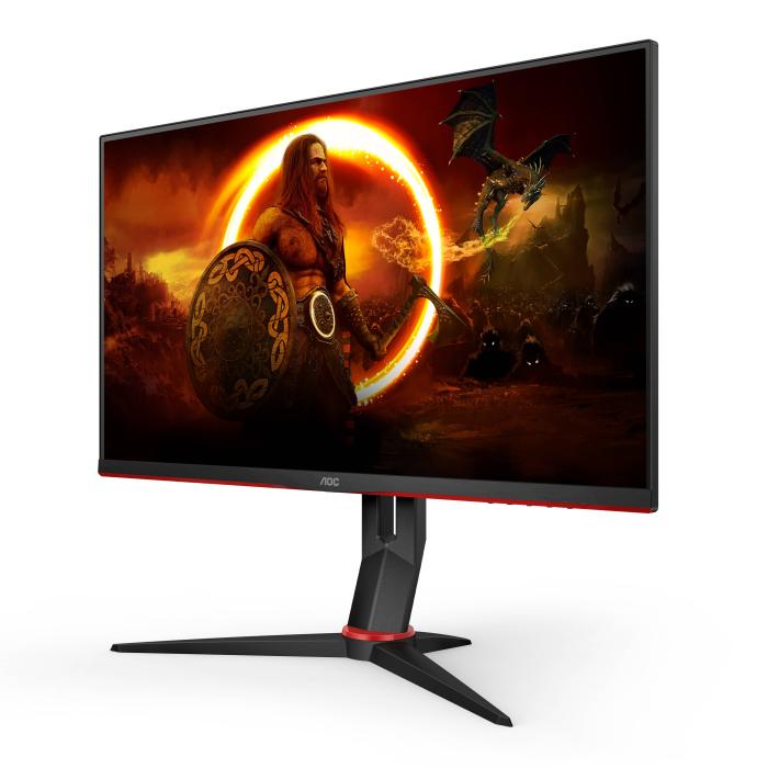 AOC Q27G2S/EU écran plat de PC 68,6 cm (27'') 2560 x 1440 pixels Quad HD LED Noir, Rouge — image 5 sur 10