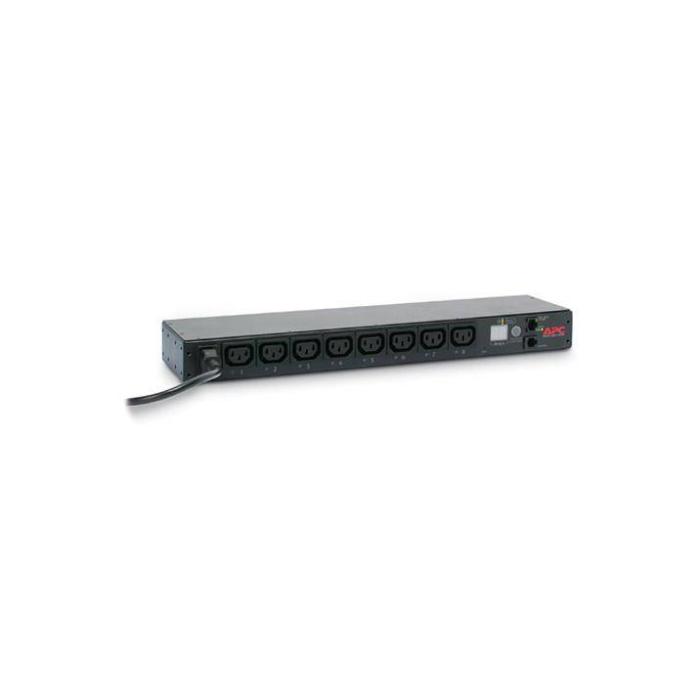 APC Netshelter - Bandeau de prises commutées rackable - 1U 12A 208V 10A 230V — image 4 sur 4