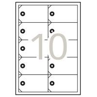 APLI 10149 étiquette à imprimer Blanc