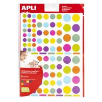 APLI 18463 autocollant décoratif Bleu, Fuchsia, Vert, Orange, Violet, Jaune