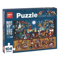 APLI 18507 puzzle 104 pièce(s)