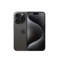 Apple iPhone 15 Pro 15,5 cm (6.1'') Double SIM iOS 17 5G USB Type-C 512 Go Titane, Noir