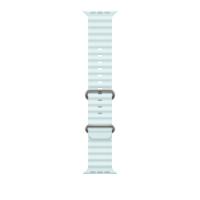 Apple MXTF3ZM/A accessoire intelligent à porter sur soi Bande Bleu Fluoroélastomère, Titane