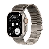 Apple Watch Ultra 3 OLED 49 mm Numérique 422 x 514 pixels Écran tactile 5G Titane Wifi GPS (satellite)