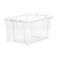 Archivo 2000 WFS01S80X CS TP Boîte de rangement Rectangulaire Polypropylène (PP) Transparent