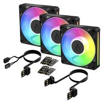 ARCTIC BioniX P12 A-RGB Boitier PC Ventilateur 12 cm Noir 3 pièce(s)