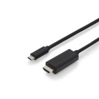 ASSMANN Electronic AK-300330-020-S adaptateur et connecteur de câbles USB-C HDMI Noir