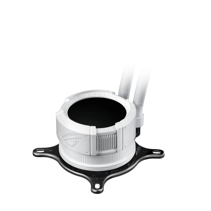 ASUS ROG Strix LC III 360 ARGB White Edition Processeur Refroidisseur de liquide tout-en-un 12 cm Blanc — image 12 sur 24