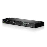 ATEN CS1708A commutateur écran, clavier et souris Grille de montage Noir