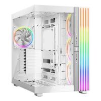 be quiet! Light Base 900 FX Blanc | Boîtier PC ARGB vitré, Mini ITX / Micro ATX / ATX / E-ATX / XL-ATX, 4 ventilateurs Light Wings 140 mm PWM