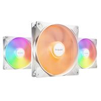 be quiet! Light Wings LX 140 mm PWM | Ventilateur PC ARGB White, Pack de 3