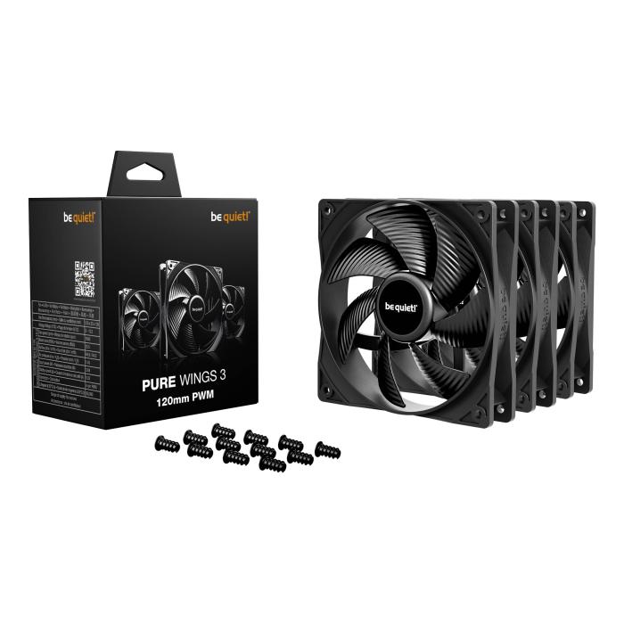 be quiet! Pure Wings 3 140 mm | Ventilateur PC silencieux | Pack de 3 — image 6 sur 6
