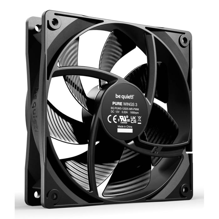be quiet! Pure Wings 3 140 mm | Ventilateur PC silencieux | Pack de 3 — image 5 sur 6