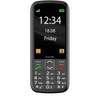 Beafon SL270 8,89 cm (3.5'') 136 g Noir, Argent Téléphone numérique