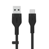 Belkin BOOST↑CHARGE Flex câble USB USB 2.0 3 m USB A USB C Noir